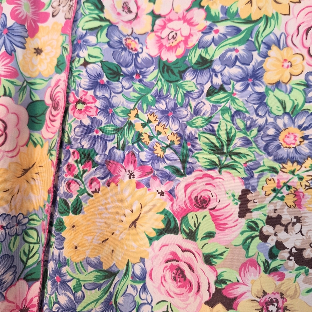 Sag Harbor Vintage Floral A-Line Skirt Sz 14 - Picture 3 of 4